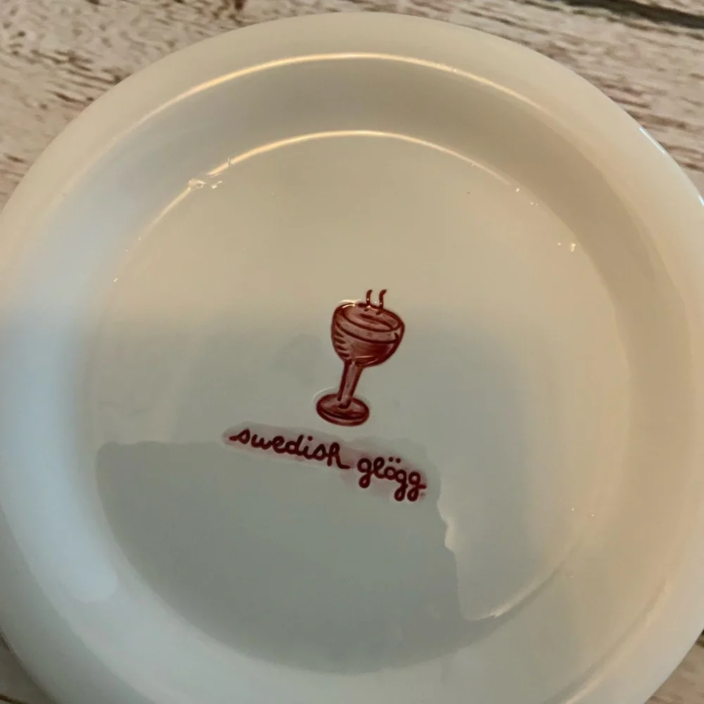 Williams Sonoma Appetizer Dessert‎ Plates Coffee Set of 4